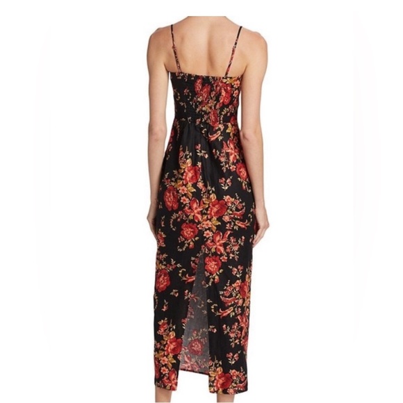 Reformation Frankie linen dress Admire print, size 8 - Picture 2 of 5